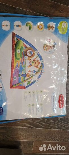 Развивающий детский игровой коврик