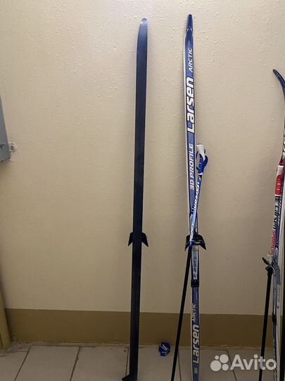 Лыжи беговые с палками
