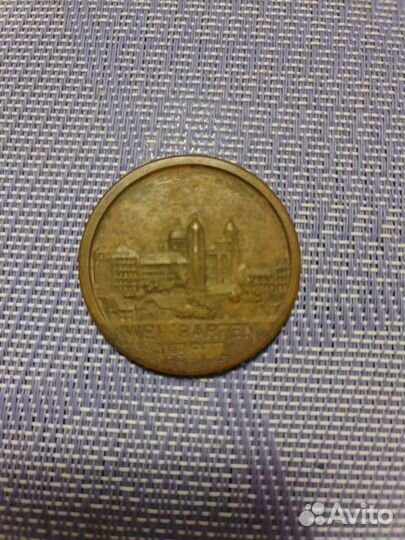 Настольная (памятная) монета, медаль, жетон