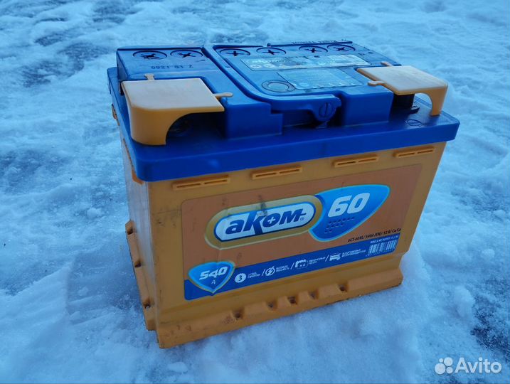 Аккумулятор Аком EFB 60 Ач