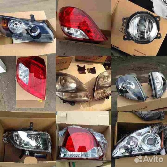 Pajero Указатель поворота угловой правый бело-желт