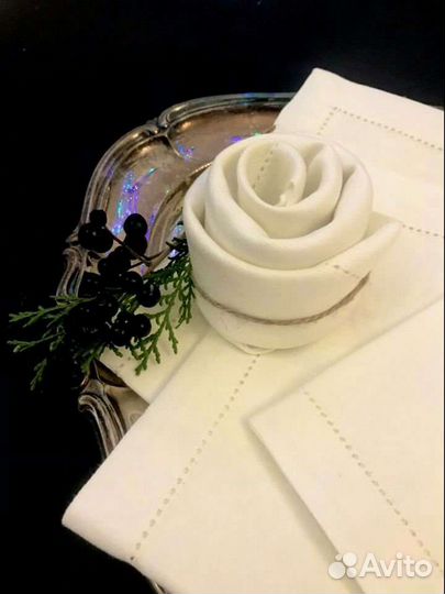 Льняные салфетки 