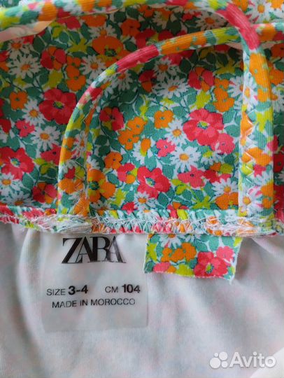 Купальник Zara для девочки 98см