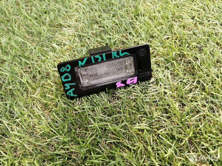 Подсветка номера задняя левая Audi A4 B8 cdnc 2011