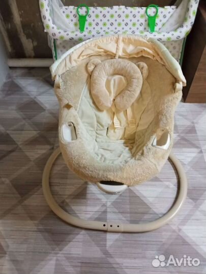 Детские качели шезлонг