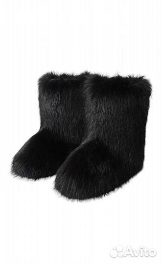 Меховые ботинки йети