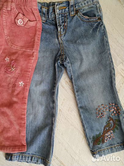 Брюки для девочки,Штанишки для девочки пакетом2-3