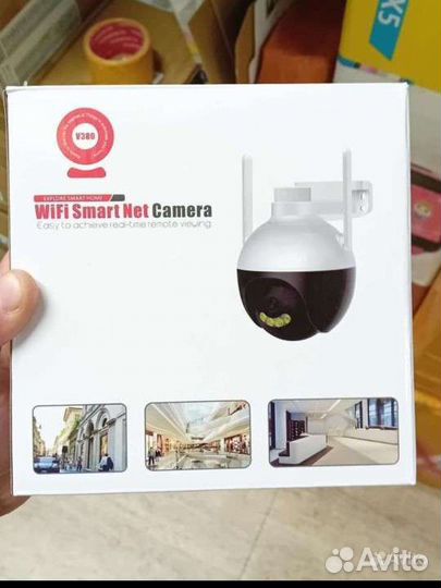 Wi fi камера видеонаблюдения купольная уличная