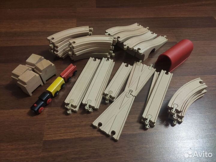 Деревянная железная дорога IKEA