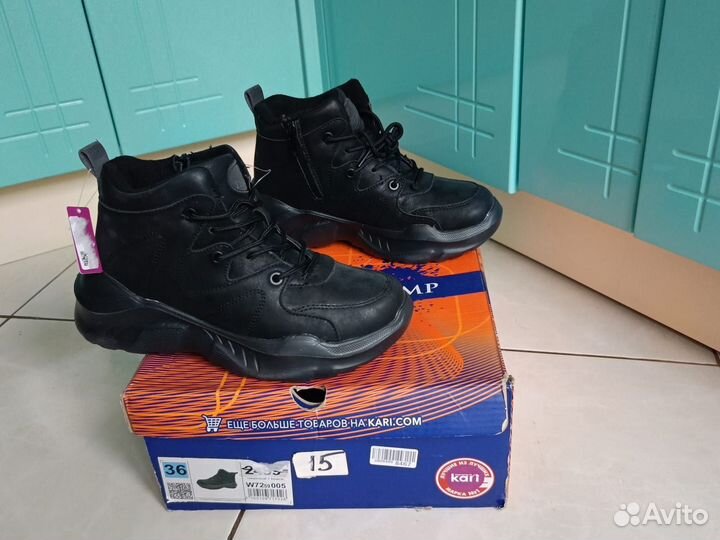 Ботинки новые зимние для девочки женские 36 размер