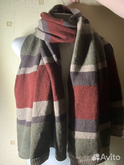 Новый вязаный шарф палантин