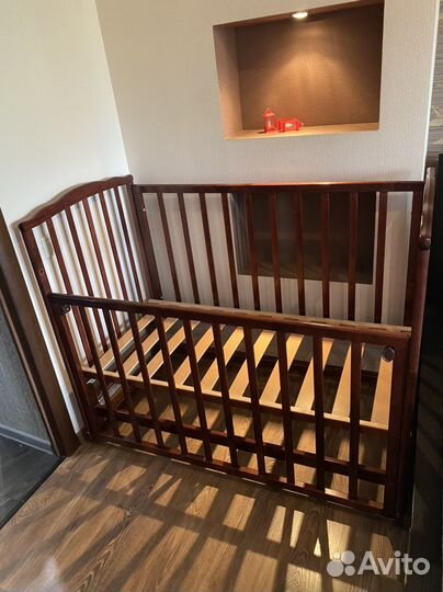 Кроватка детская (Можга) С619 с матрасом