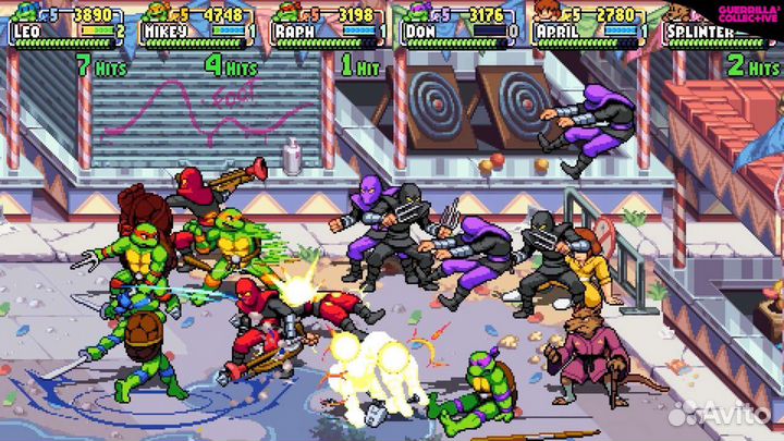 Mutant ninja turtles shredders revenge xbox XS
