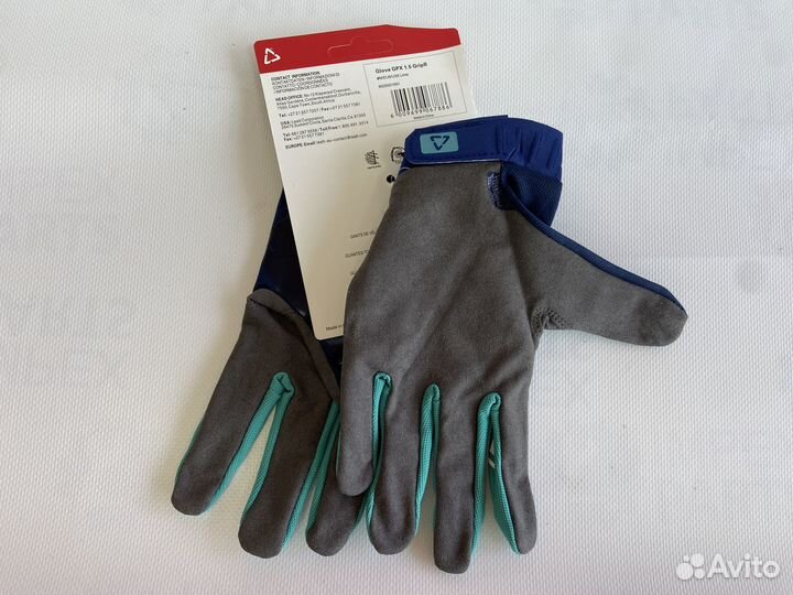 Мотоперчатки Leatt o1.5 Glove GPX GripR с застёжко