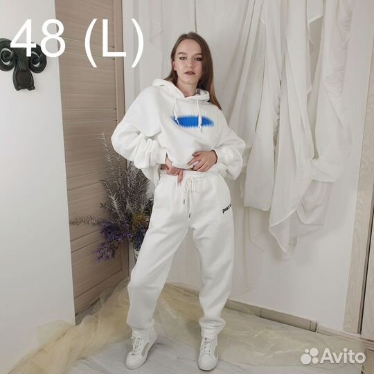 Джоггеры с флисом 7986