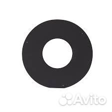 Накладка черная декоративная d250 0,7 мм кпд Круг