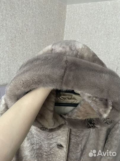 Шуба мутоновая 54 56 размер