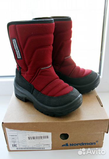 Сапожки Нордман люми осень/зима р 26