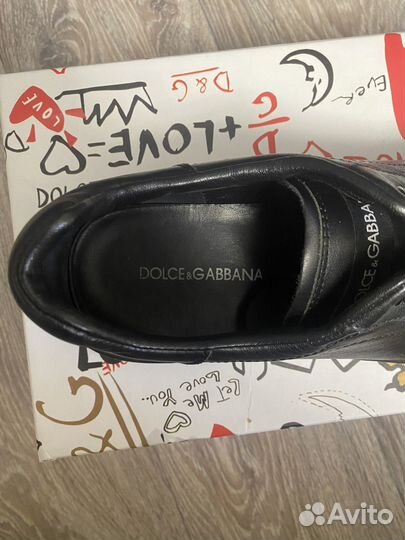 Dolce gabbana кеды мужские