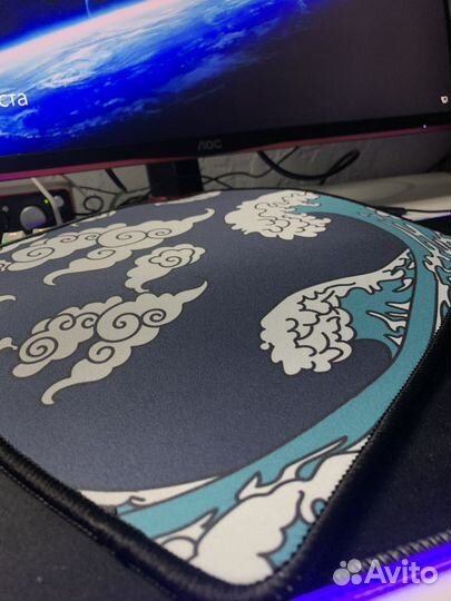 Новый Игровой Коврик для мыши / Японский стиль