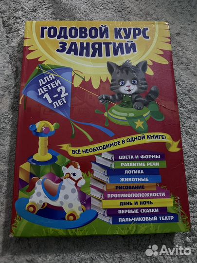 Моя первая книга, годовой курс занятий 1-2