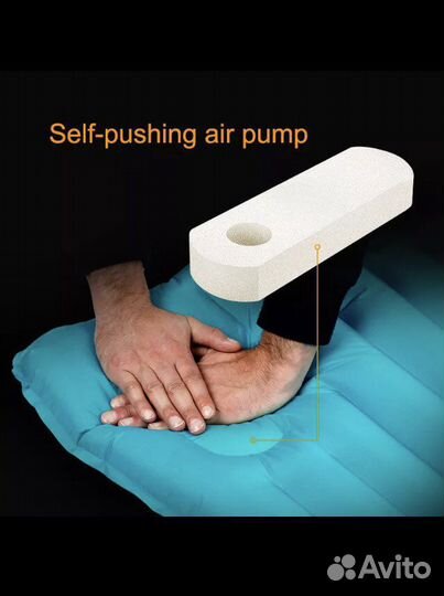 Утепленный туристический коврик Naturehike