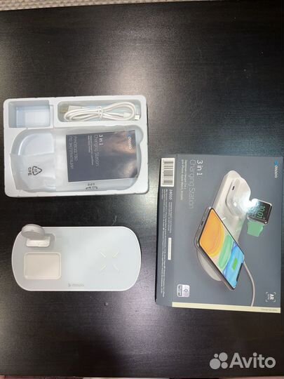 Зарядная станция 3 в 1 Deppa Charging Station