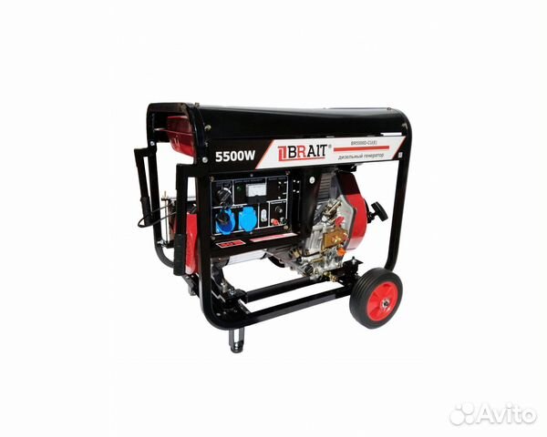 Генератор дизельный BR5500D-CU(E) 5.5кв