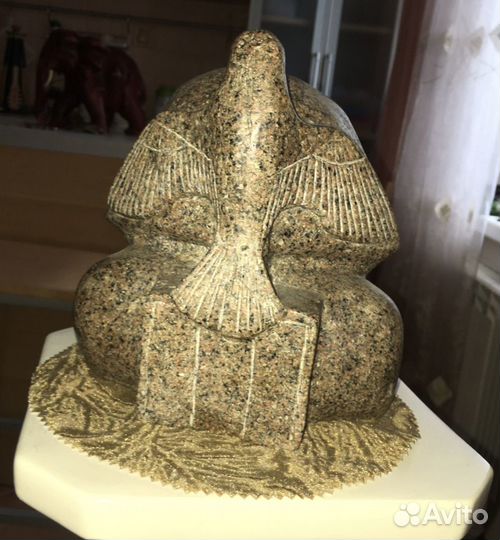 Бюст фараона Хефрена камень