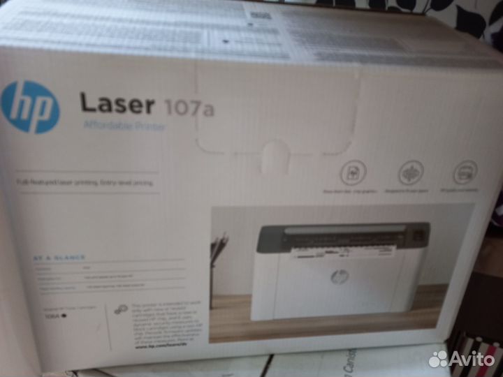 Принтер лазерный новый HP