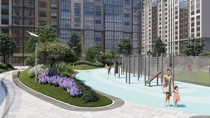 3-к. квартира, 85,5 м², 12/16 эт.