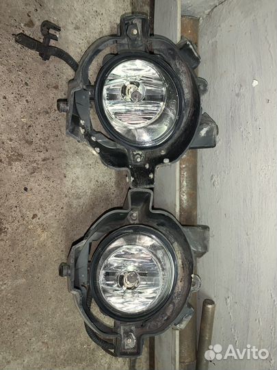 Противотуманные фары nissan qashqai j10