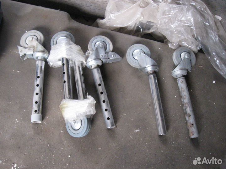 Колеса поворотные для мебели,тележек 75х21