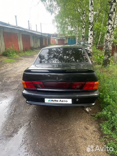 ВАЗ 2115 Samara 1.5 МТ, 2007, битый, 250 000 км