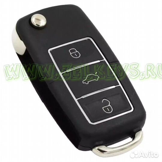 Ключ для VW Caddy 2004г - 2011г. 1K0 959 753 G