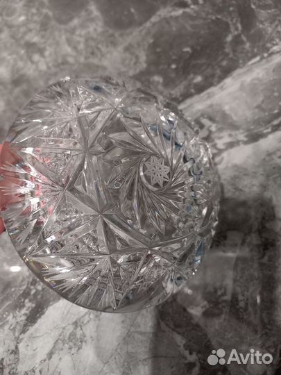 Хрустальная пепельница