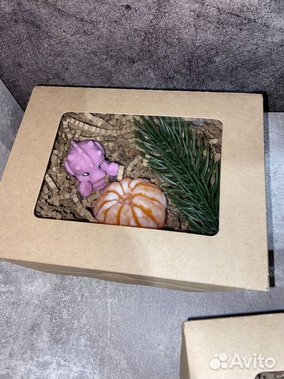 Мыло ручной работы Новогодний набор