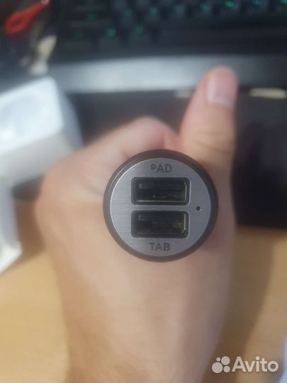 Автомобильное зу 2usb interstep