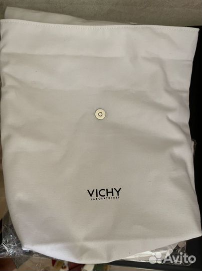 Vichy косметичка новая белая,синяя, оранжевая