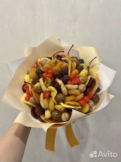 Букет из сухофруктов для учителя