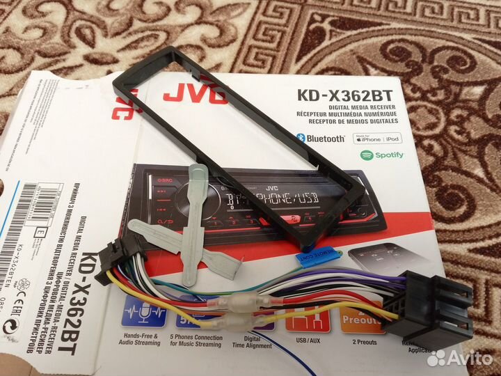 Магнитола JVC KD-X362BT