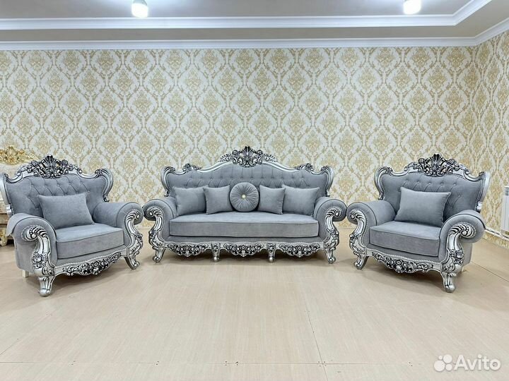 Диван и 2 кресла