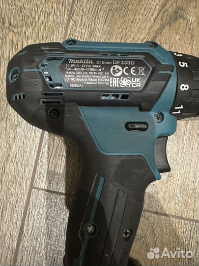 Шуруповерт makita 12v