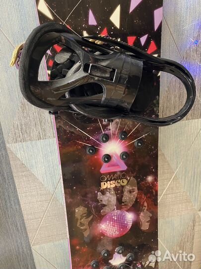 Сноуборд Omatic disco 147cm Burton stilleto