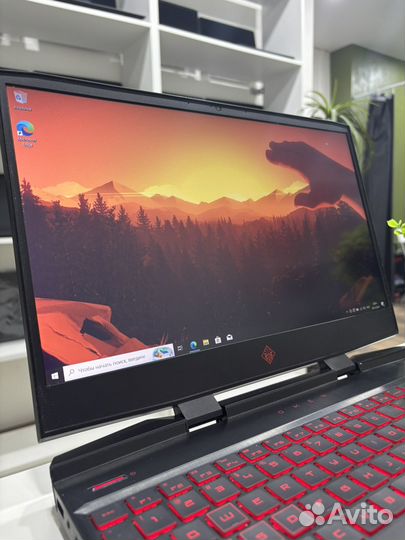 Игровой ноутбук hp i5/rtx 2060/ 16gb