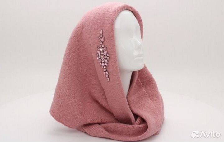 Капор (косынка)женский шерсть