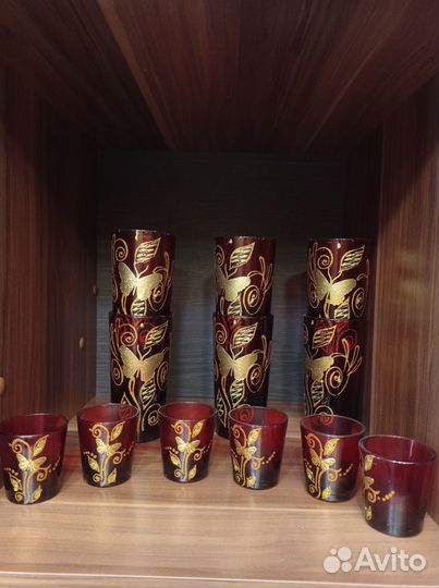 Стаканы и рюмки набор