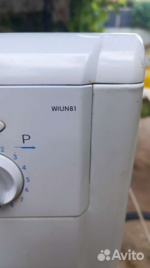Стиральная машина indesit wiun 81