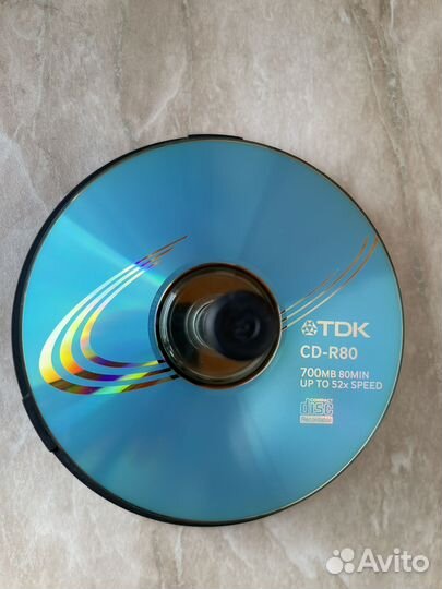 Болванка CD r80 TDK 700mb 18 штук