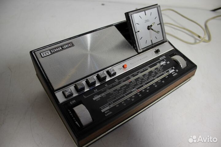 ITT Schaub-Lorenz 101 Радио+Часы Germany